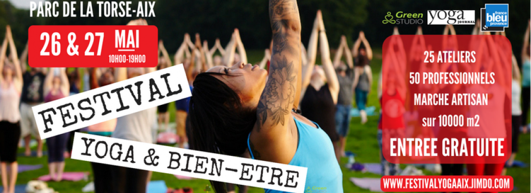 Festival Yoga & Bien-être 2018 Aix en Provence 