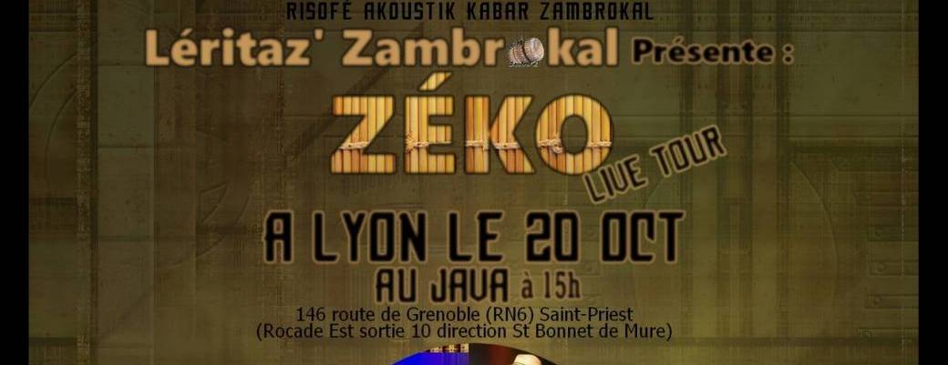 Concert Zéko à Lyon (Live Tour), 1ère Partie Magic Ron, Zanatany' et Dj Sparco