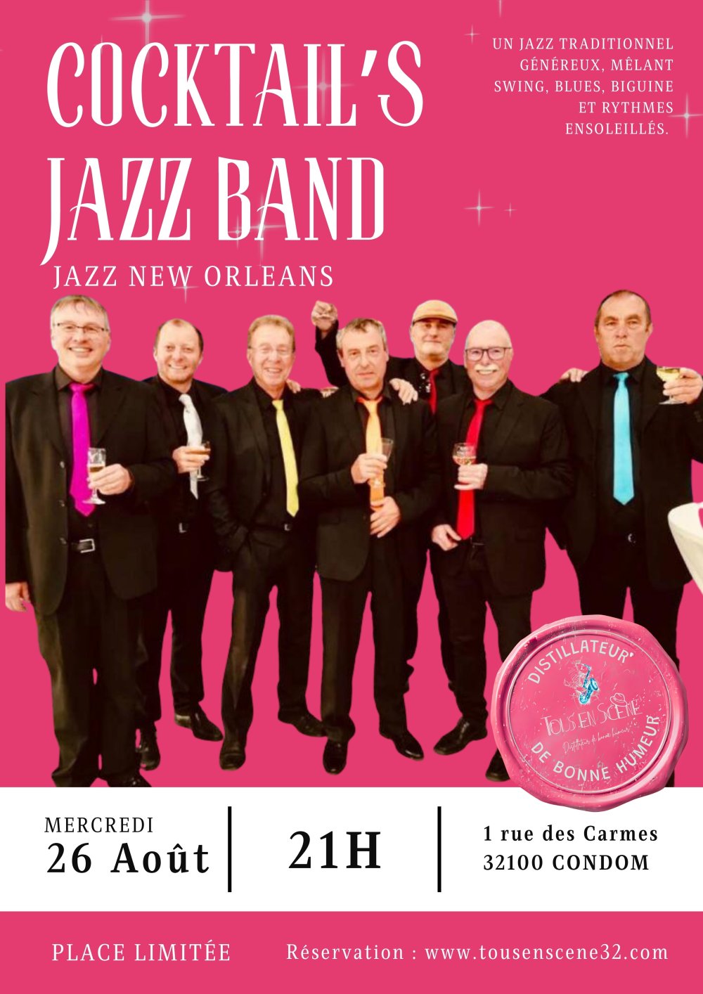 COCKTAIL&rsquo;S JAZZ BAND