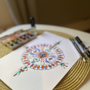 Activité : Mandalas Pour être En Pleine Forme, S'apaiser Et Se Concentrer - Papa Positive