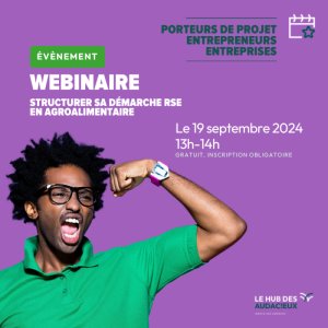 Tickets : Webinaire démarche RSE en agroalimentaire - Billetweb