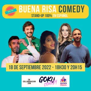 Tickets : Buena Risa Comedy | 18.09.22 - Billetweb
