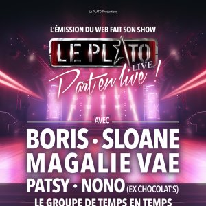Tickets : LE PLATO LIVE PART EN LIVE ! - Billetweb