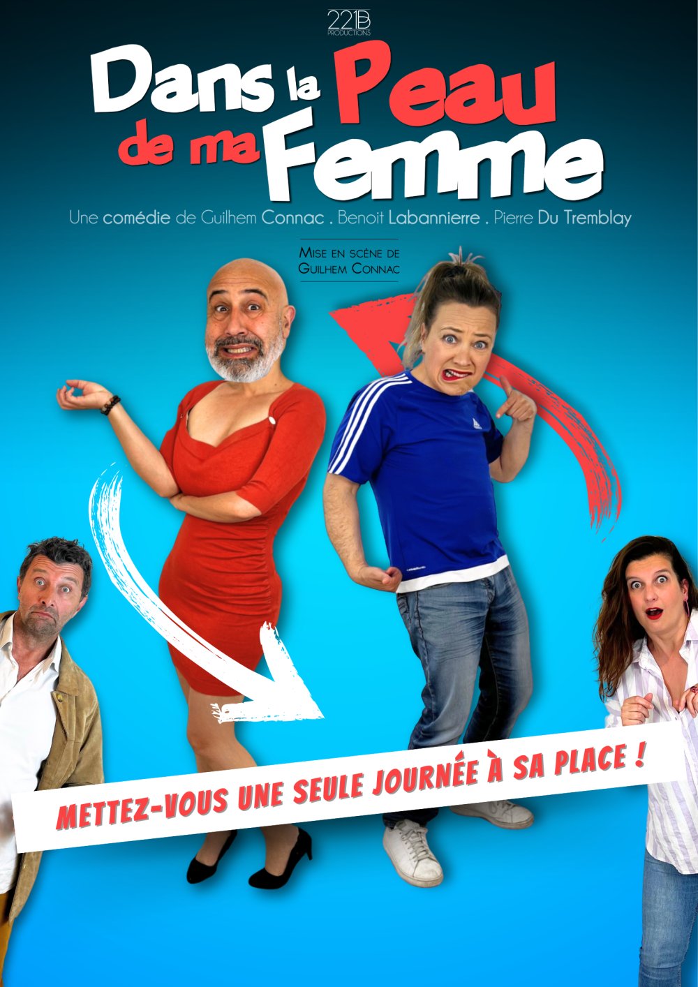 Affiche : Dans la peau de ma femme