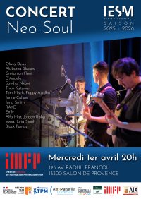 Concert Musiques Actuelles des élèves de l'IESM