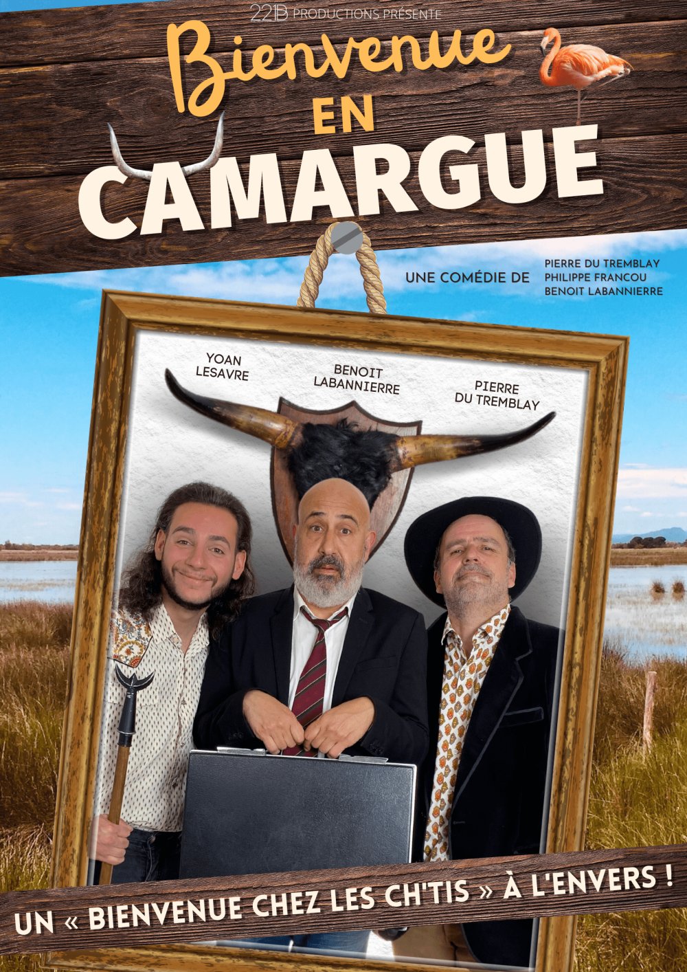 Affiche : Bienvenue en camargue