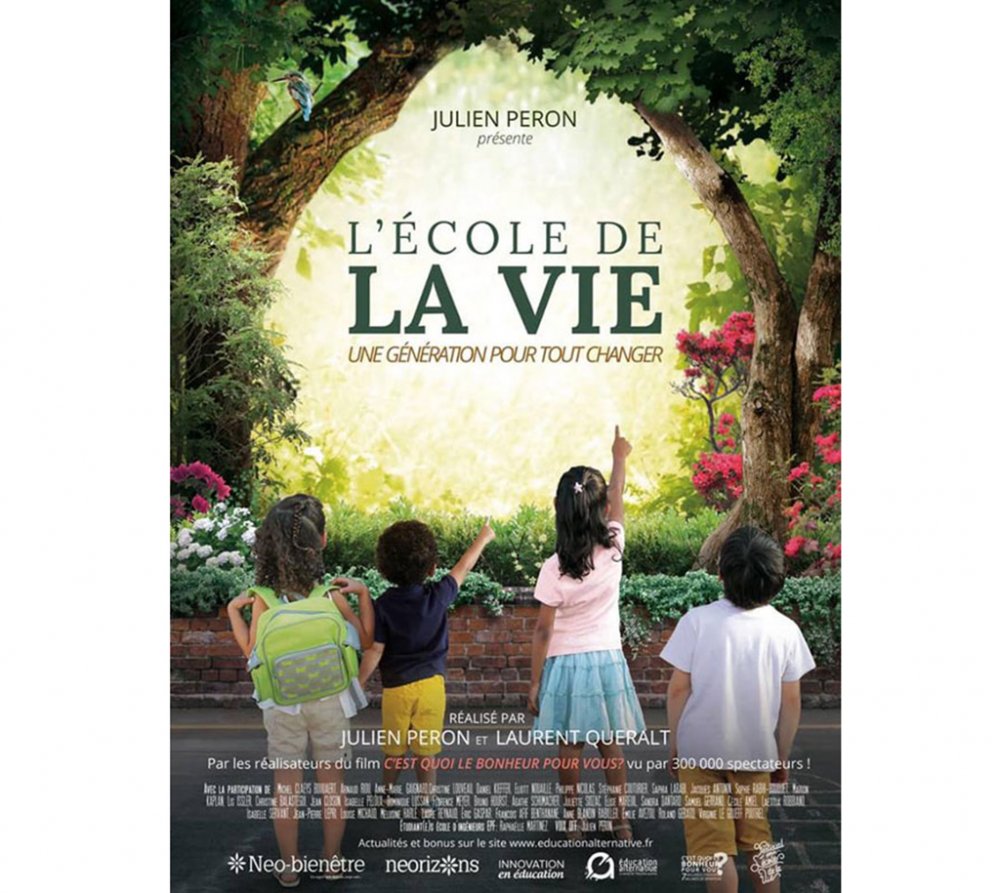 Le DVD du film L'école de la vie, une génération pour tout changer -  Festival pour l'Ecole de la vie