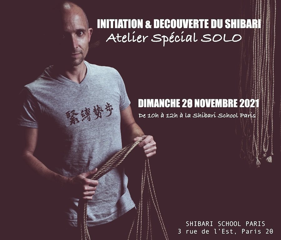 Tickets : COURS DE SHIBARI AVEC SEB KINBAKU ET MALICE - Billetweb