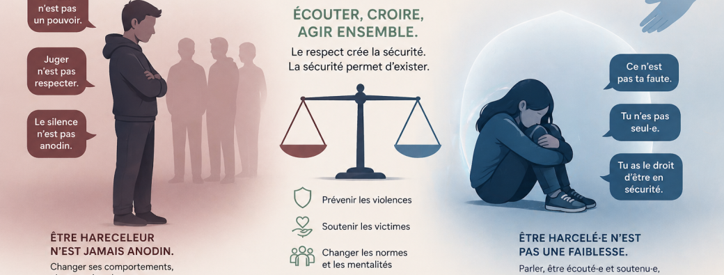 0 Harceleur * 0 Harcelé : Un cycle en 3 ateliers 