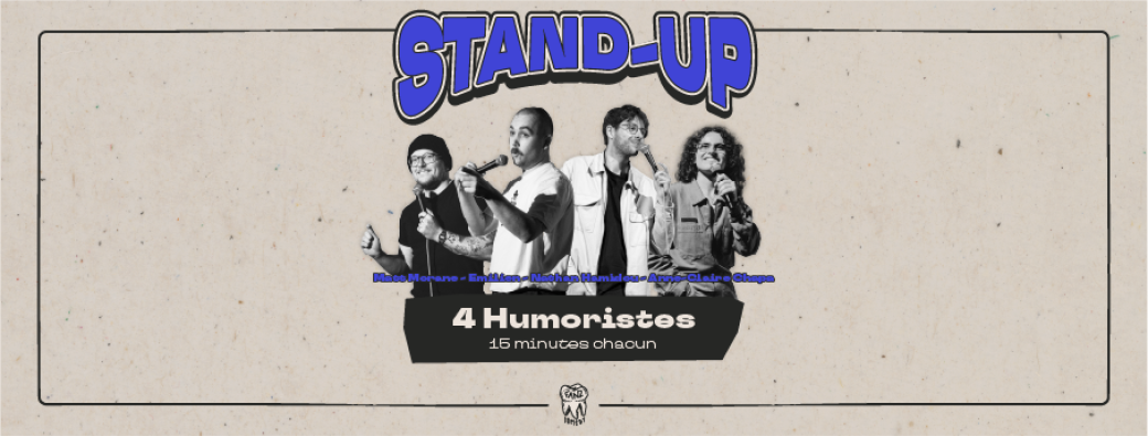 03/04/25 - Stand-up à laval