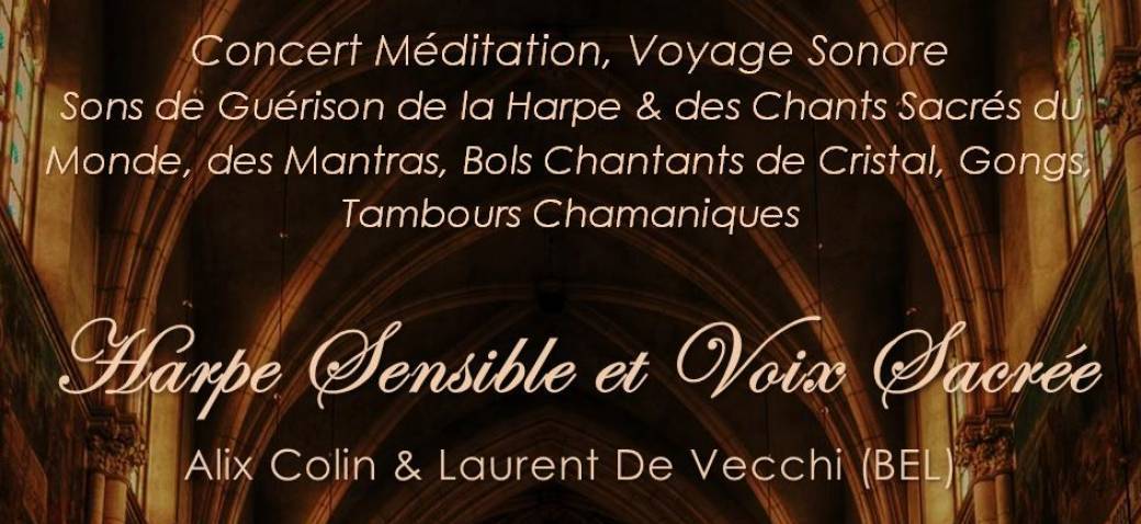 03/06/2018 - Liège (BEL) | Concert Harpe Sensible et Voix Sacrée