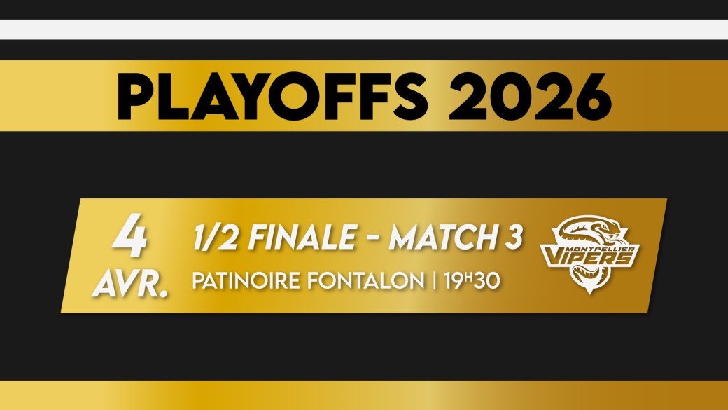 04/04/2026 - PLAYOFFS : 1/2 Finale - Match 3