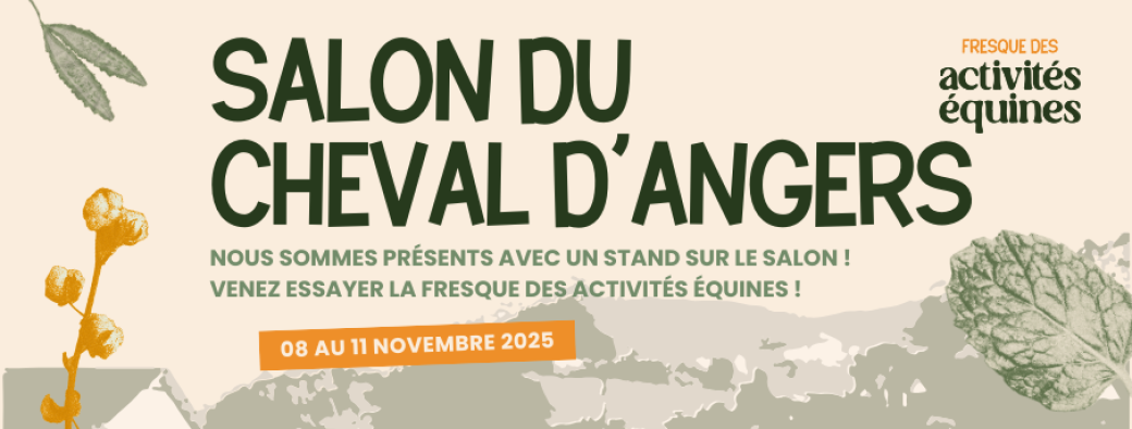 08/11 - Atelier Fresque des activités équines - Salon du cheval d'Angers