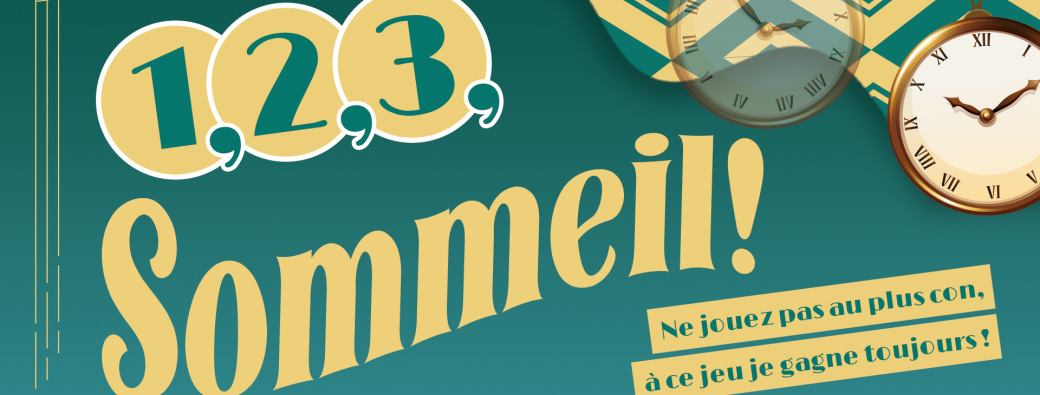 1, 2, 3, Sommeil ! 