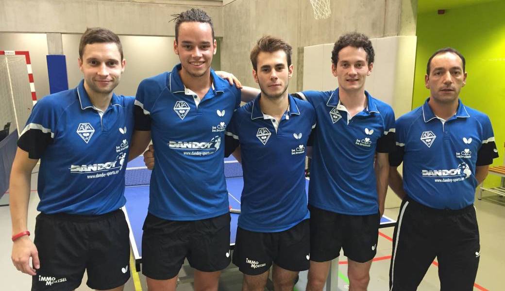 1/4 de finale de la coupe de Belgique de tennis de table