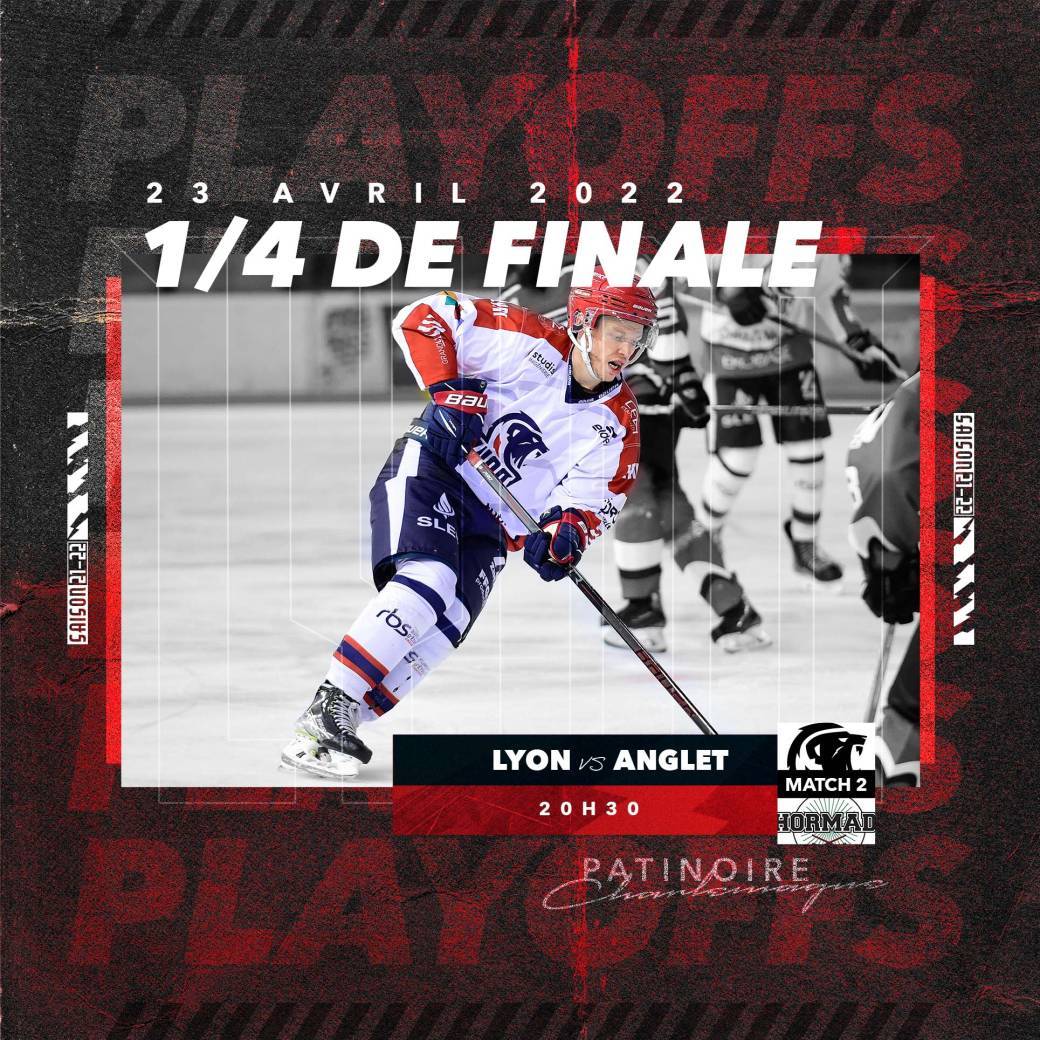 1/4 de finale Lyon-Anglet