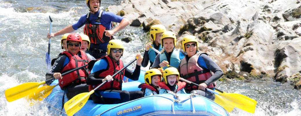1 Descente eau vive  à choisir parmi : RAFTING - HYDROSPEED - MINI RAFT - CANOE ou KAYAK GONFLABLE