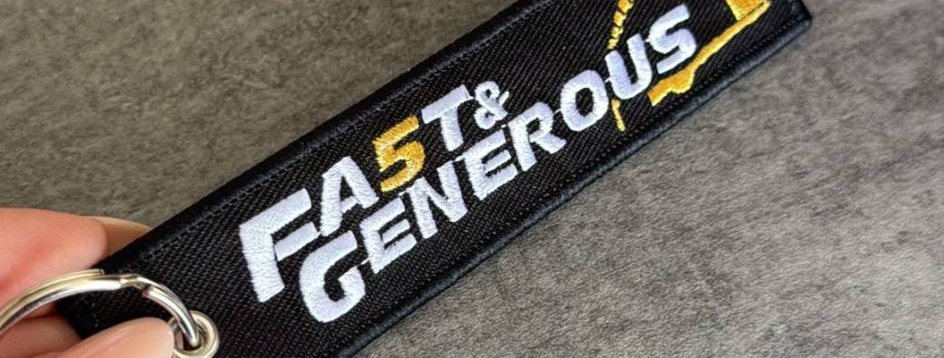 1 porte-clés du Fast&Generous 5e édition