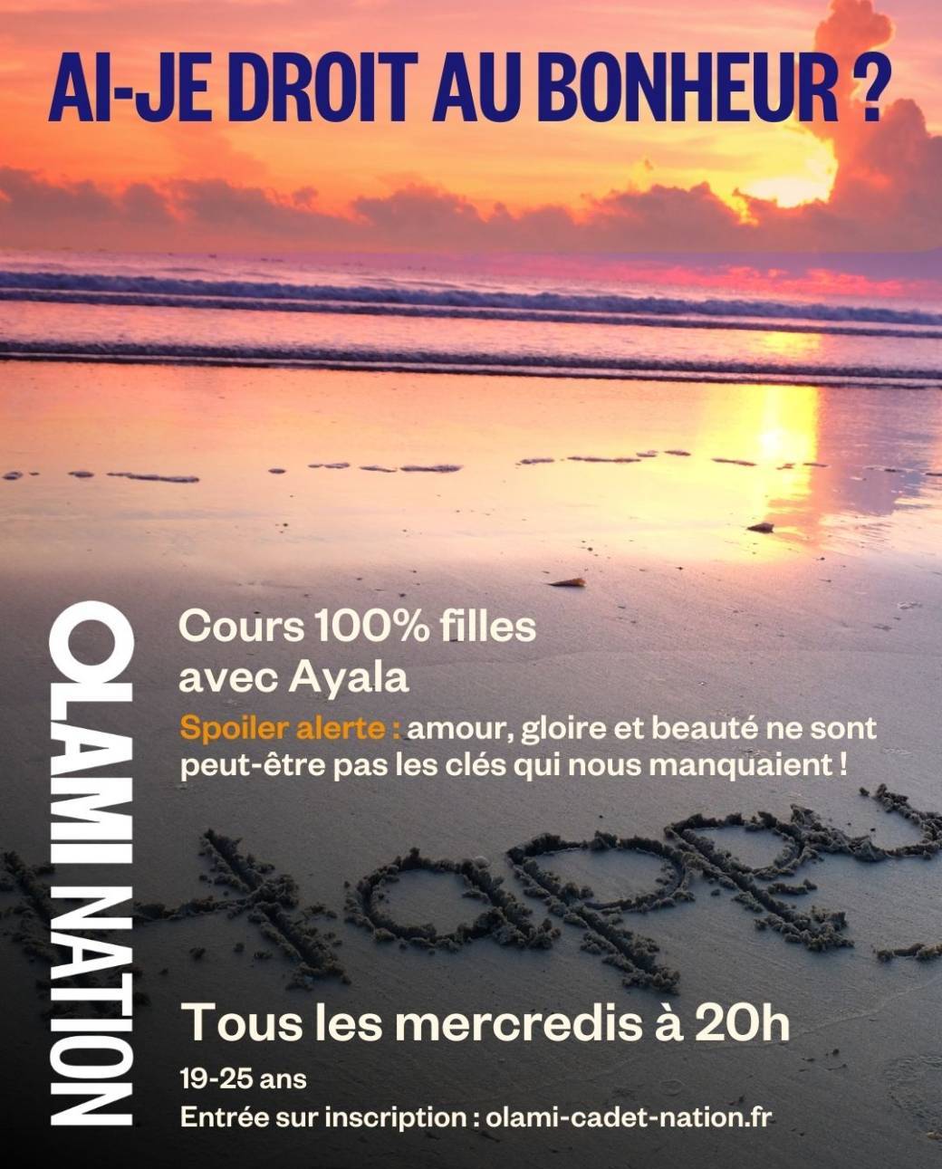 "Ai-je droit au bonheur ?" - 100% filles avec Ayala 