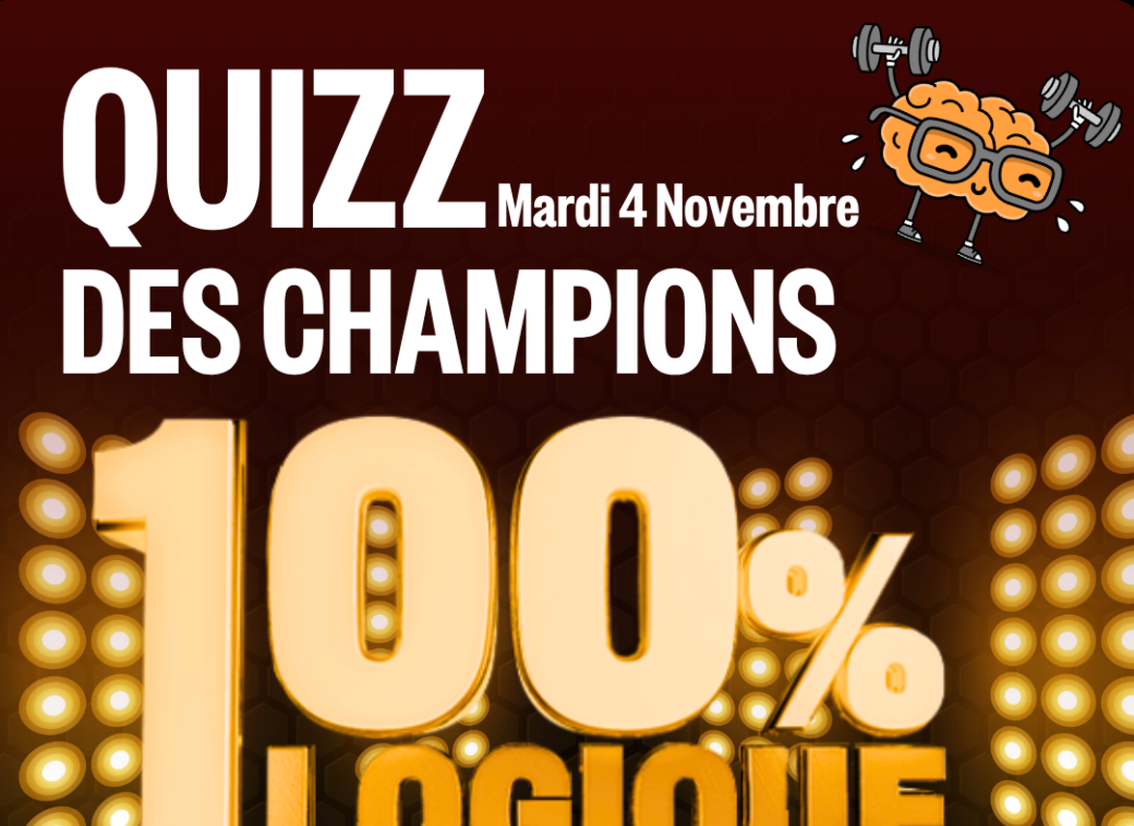 100% Logique ! Un after pour les champions