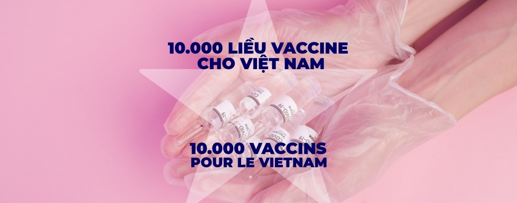10 000 Vaccins pour le Viêt Nam