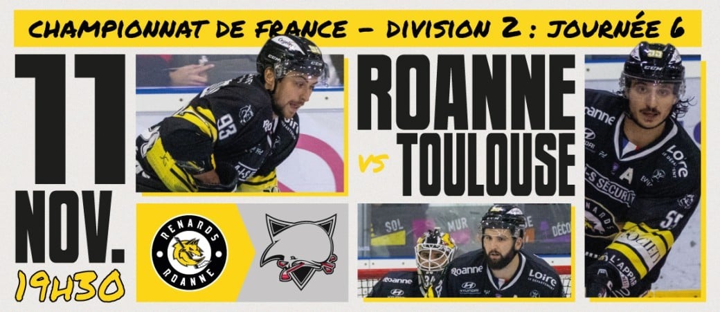 11/11/2023 - Journée #6 : Roanne / Toulouse