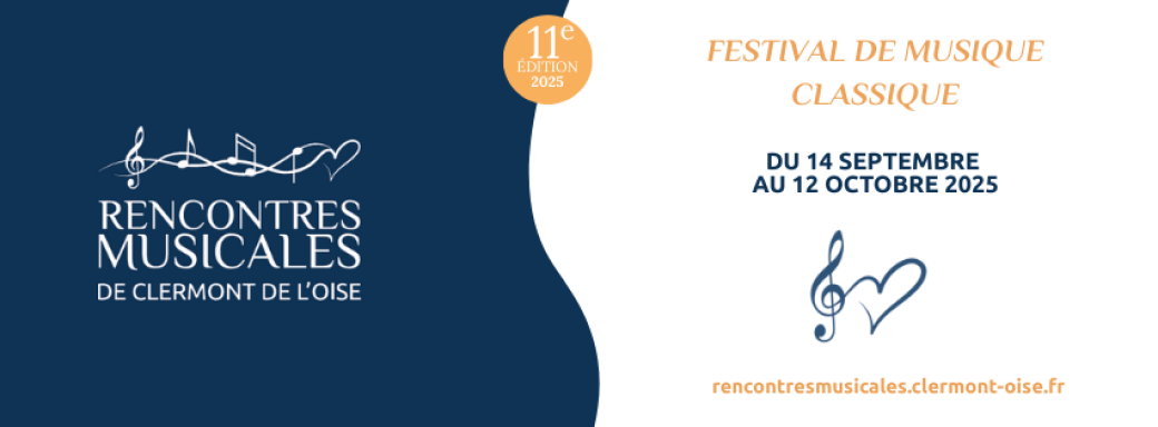 11e édition du Festival des Rencontres Musicales de Clermont de l'Oise