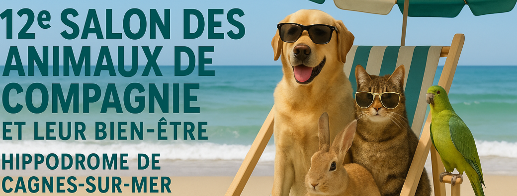 12ème Salon des Animaux de Compagnie et leur bien-être à l'Hippodrome de Cagnes sur mer