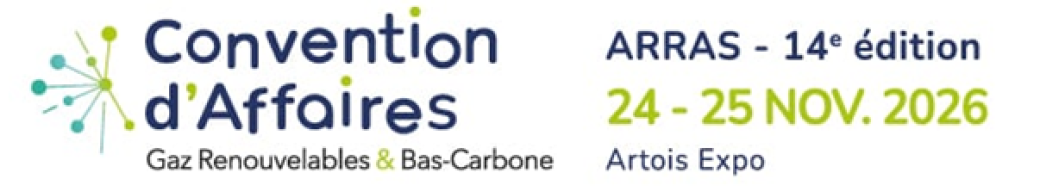 14ᵉ Convention d’Affaires des Gaz Renouvelables et Bas-Carbone - 2026