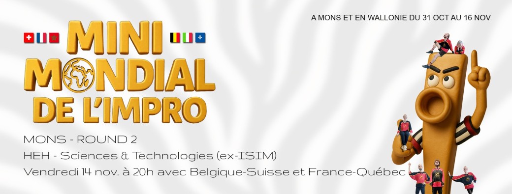 14e Mini Mondial de l'Impro : MONS - ROUND 2