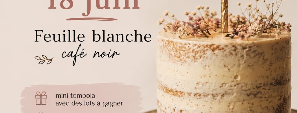 1an Feuille Blanche, Café Noir