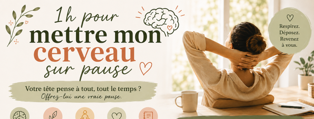 1h pour mettre mon cerveau sur pause 