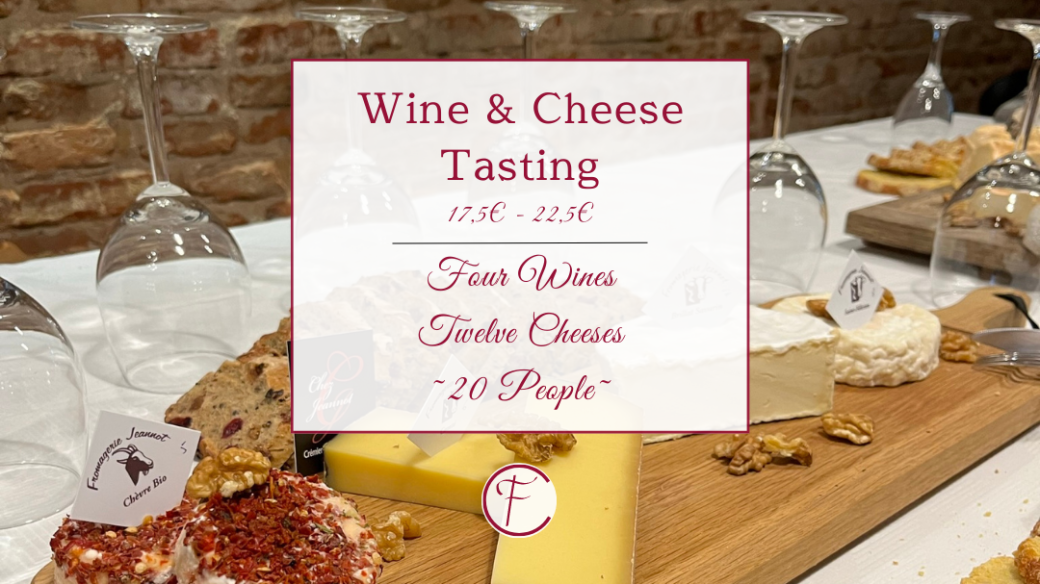 Tickets : 20/12 Wine & Cheese Tasting - Billetweb