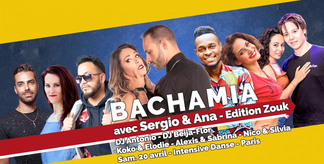 Bachamia stage et soirée avec Sergio y Ana + zouk brésilien