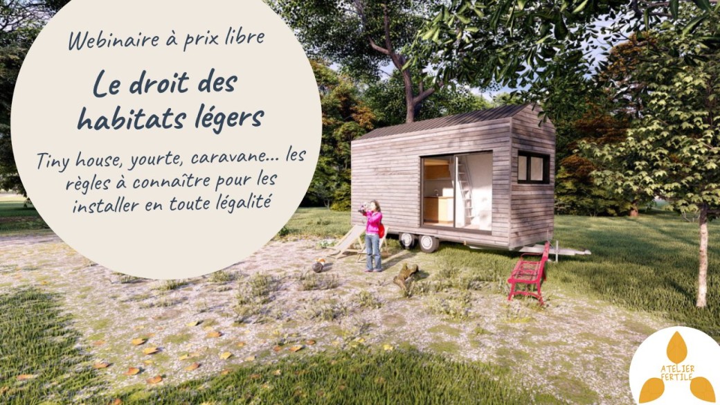 Webinaire "Le droit des habitats légers"