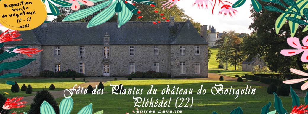EXPOSER à la Fête des plantes de Boisgelin les 10 et 11 août 2024