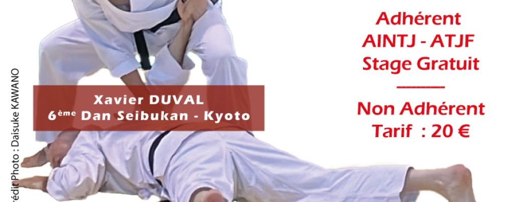 2026-11-30 Stage Nihon Tai Jutsu - Xavier DUVAL