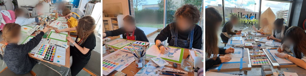 2026 | Ateliers Aquarelle tous public | Vacances d'Été