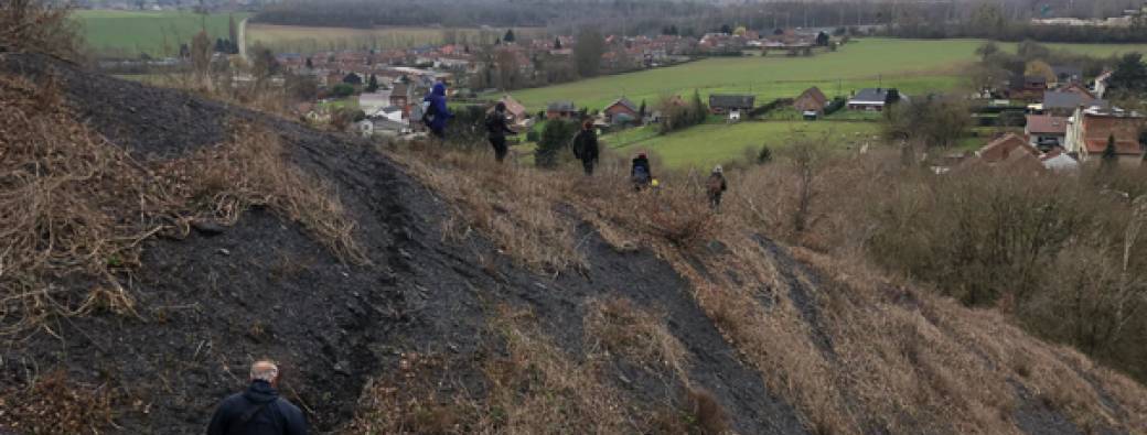 Visite guidée sur le terril du Boubier à Châtelet