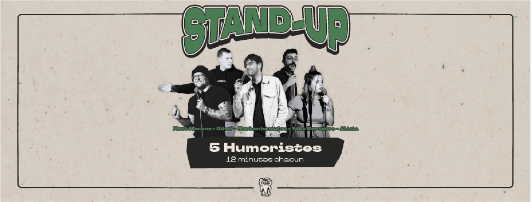 21/03/25 - Stand-up à Brissac