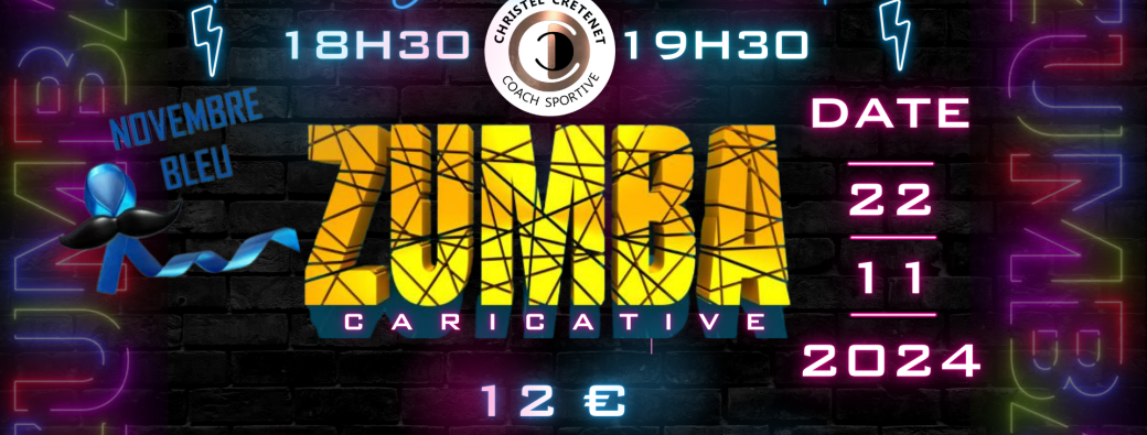 22-11-2024 Zumba Night Novembre Bleu l'Acoustic