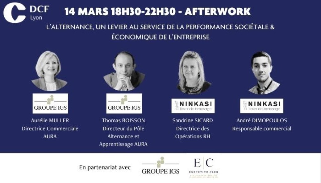 Afterwork DCF LYON : Alternance & Performance