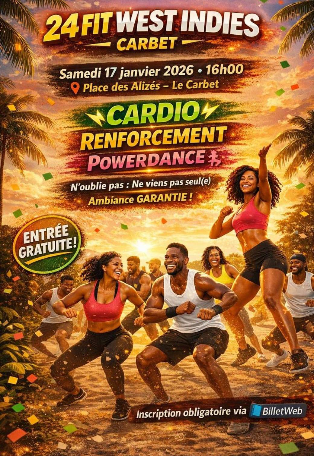 24FIT WEST INDIES AU CARBET