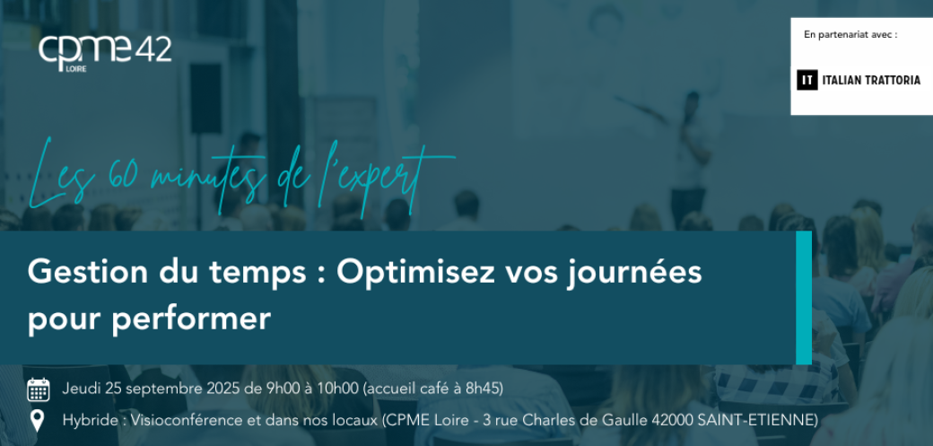 25/09 Apprendre à gérer son temps