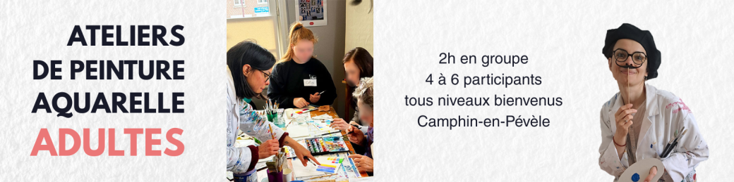 2026-2027 | Ateliers de peinture aquarelle | Adultes