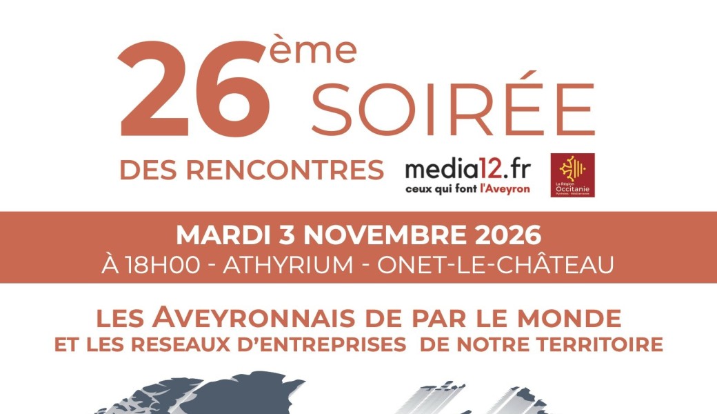 26ème Soirée Media12 - Soirée des réseaux aveyronnais