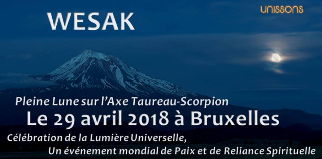 29/04/2018 - Bruxelles (BEL) | WESAK Célébrations, concert-atelier