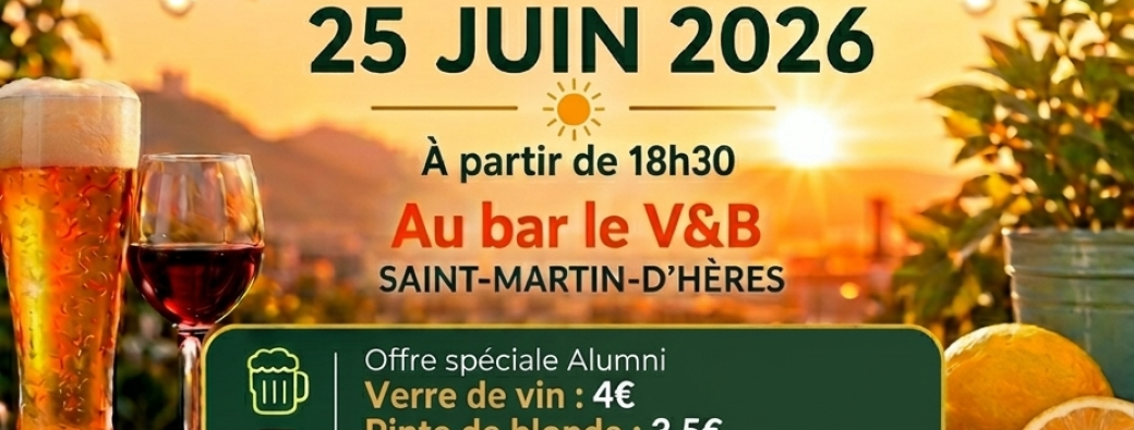 2eme édition de l'AfterWork des Alumni Charmilles