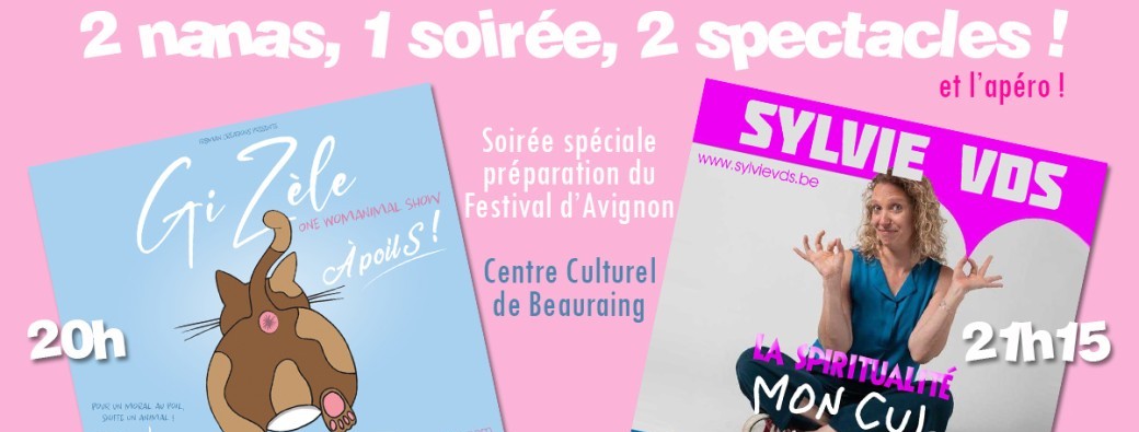 GiZèle & Sylvie VDS préparent le festival d'Avignon !