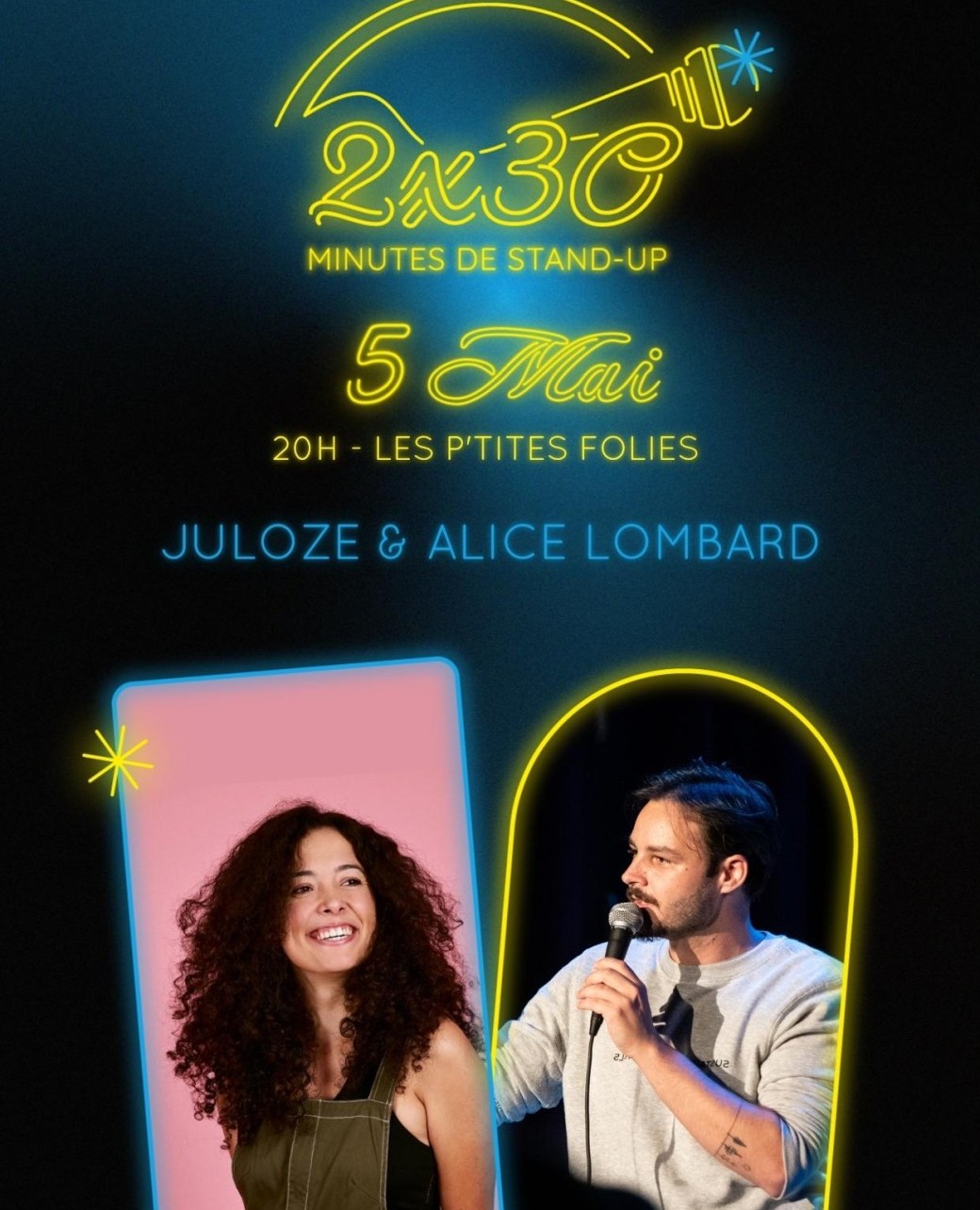 30 minutes chacun - Juloze & Alice Lombard